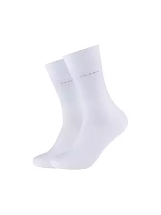 CAMANO | Socken 2er Pkg weiss | 